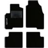 QUEMAR Tappetini Auto compatibili con Panda III dal 2012 e Hybrid/Kit Tappeti Moquette e Gomma su Misura (Set 2 Anteriori + 2 Posteriori)/ Ricami e Colori Personalizzati (Bordo Perla, 1 Ricamo)