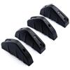 CLVCCZTZGW Labbro Anteriore Universale Auto Paraurti Posteriore Diffusore Spoiler Abs Anti-collisione Per Alfa Per Romeo Per Mito Es300h(Black)