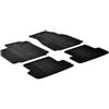 Gledring Tappetini in Gomma Compatibile con Renault Megane II 2002-2008 (Profilo T 4-Parti)