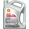 SHELL Olio motore Helix 5W-30 Olio sintetico 100% 5 L Compatibilità con VW Polo Hatchback 6R1, 6C1 Golf IV Hatchback 1J1 Golf VII Hatchback 5G1, BQ1, BE1, BE2 GOLF VI 5K1 Golf V Hatchback 1K1 POLO 9N