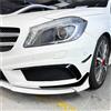 Dgmrcie Spoiler Anteriore Auto Paraurti Anteriore Lip Spoiler Splitter Canard Kit Corpo Vettura Per Benz Classe A W176 A180 A200 A250 A45 2013 2014 2015(Style-1)