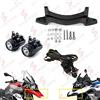 Smartbomb Staffa per faretti sotto al parafango R 1200 GS LC STD 2013-2018 R1250 LC STANDARD Specifico + faretti led 40w 3000 lm ip67 omologati + kit cablaggio pulsante relè