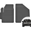 moto-MOLTICO Anteriori Tappetini Auto in Gomma con un Bordo - Set 2 Pezzi - Tappetini per Auto Impermeabile - Set di Tappeti Adatti per Citroen C3 Picasso 2008-2017