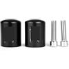 HJTEDHE Tappi per manubrio moto CNC Maniglia Bar Ends Manopole Per Kawasaki Per Z750R Z750S Z800 Z900 Z1000 Z650 Z300 Z250 Moto Manubrio Contrappeso Tappi Cursore Manubrio Stabilizzatori Bilancieri Moto(2)