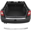 OMAC Protezione Soglia Baule Paraurti compatibile con Skoda Octavia Station Wagon 2009-2013 Cromato Gebürstet