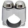TJKIB Motociclo manubrio Interruttore Controller Moto 1 7/8 Interruttore Di Comando Manuale Per Moto 22mm/25mm Doppi Pulsanti Momentanei Interruttore Manubrio Accessori Moto