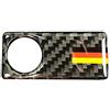 AUTO-spro - Maniglia per interruttore in fibra di carbonio per auto, per Benz GLC Classe C C180 C200 C220 C250 W205 BCC012 (M)