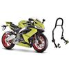 WinNet Cavalletti alzamoto alza moto per alzare sollevare la ruota gomma anteriore davanti dell' Aprilia rs 660 avantreno