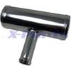 X-Parts Raccordo a T in alluminio da 60 mm a 20 mm con giunto per tubo in silicone, connettore a T, riduttore