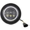Generico Fanale Faro Anteriore Led Evok per Vespa 50 125 PK HP 6/12V 7000 Lumen
