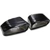MARQI Terminale Di Scarico Per BMW X3 G01 X4 G02 30i 2022 Tubo Scarico Quadrato Nero Suggerimenti Per Marmitta Scarico Per Saldatura Ugello X Series Terminali Scarico Per Auto(Colore:Nero)