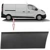 Generico MODANATURA LATERALE DESTRA POSTERIORE COMPAIBILE CON Trafic Mk3 Vivaro B Talento 788129036R