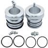 VIGORTHRIVE 44/40MM Strumenti per ingrassatore per cuscinetti della ruota anteriore posteriore in lega di alluminio per Polaris Ranger 570 800 900 1000XP Sportsman 500 850 1000XP per Polaris ATV UTV SxS/RZR