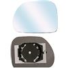 RAS RICAMBI AUTO STORE Piastra specchio sx convessa termica cromata, Compatibile con FIAT 500L dal 04/2012 al 05/2017