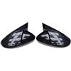 Pfdwmdoi Calotta Specchietto Retrovisore Per Golf 6 MK6 Per GTI Per GTD 2009-2013 2x Copertura Specchietto Retrovisore Effetto Carbonio Copertura Specchietto Retrovisore Laterale Copri Specchietto Retrovisore(