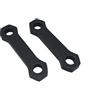 HUISI Kit di collegamento di abbassamento adatto for Yamaha MT09, FZ09, MT-09, TRACER SP, XSR900, FJ09, 2014-2020, 2019, 2018, kit di sospensione inferiore da 30 mm for moto.(Black)