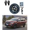 D'ANGELO 1988 Kit Ruotino di Scorta 16 compatibile con Dacia Jogger con Cric, Chiave e Sacca 125/85R16
