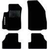 QUEMAR Tappetini Auto compatibili con Opel Mokka e Mokka X 2012-2020/ Kit Tappeti Moquette e Gomma su Misura (Set 2 Anteriori +2 Posteriori)/ Ricami e Colori Personalizzati (Bordo Antracite, 1 Ricamo)