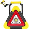 Generico Luci triangolari LED Triangolo d'avvertimento solari Portatili con 4 modalità