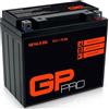 GP-PRO GB16L-B 12V 17Ah GEL Batteria di avviamento (simile a YB16L-B / 51911) (Esente da manutenzione / Sigillato) Moto Accumulatore per es. Kawasaki GPZ 1100