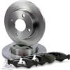 ATEC Germany Set freni asse anteriore incl. dischi freno Ø 239 mm ventilati + pastiglie freno anteriori Compatibile con FORD FIESTA Mk3 (GFJ), FIESTA Mk4, KA (RB_), MAZDA 121 Mk3 (JASM, JBSM)