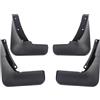 ontto Parafango auto di ricambio in plastica paraspruzzi adatto per Audi A6 C7 2011 - 2014, parafango anteriore e posteriore, accessori di ricambio Mudflap, colore nero