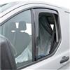 OMAC Deflettori Aria Regenabweiser compatibile con Ford Transit Tourneo Custom 2013-2023 Dunkel 2X