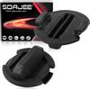 SOAJEE Confezione da 2 tappi di scarico a pavimento compatibili con Polaris RZR XP 1000 900 Turbo S Trail XP 4 RS1 S4 Pro 5414694 8414694 UTV Twist Drain Plug PS-POLARIS-DP-BLUE