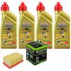 E-BIKERS.IT E-BIKERS KIT TAGLIANDO OLIO POWER 15w50 + FILTRO ARIA OLIO COMPATIBILE CON BMW F 700 800 GS R RT