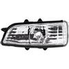 NOKRGQW Indicatori Retrovisori Per Volvo Per S60 Per S40 S80 Per C30 C70 Per V50 V70 Luce Specchietto Laterale Indicatore Di Direzione Porta Ala Specchio Retrovisore LAMPADA Freccia Retrovisore(Left driver)