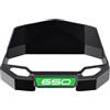 CCYYMOWOK Per Z650 NINJA 650 Z 650 ABS 2020-2023 2024 2025 2026 ninja650 accessori moto parasole cappello strumento protezione schermo protezione del metro cruscotto visiera protezione (verde)