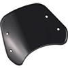 TAHDP Parabrezza Per Moto, Parabrezza Per Benelli Leoncino 250, Leoncino 500 Trail Sport, Accessori Per Cupolino Deflettore Per Parabrezza(NERO,X-3)