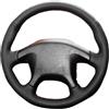 Mcrnwbip Coprivolante Auto Per Mitsubishi L200 1997-2006 Per Pajero Per Pinin Per Space Per Gear Coprivolante Auto Intrecciato A Mano Copri Volante(Black Thread)