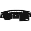 generico copri cruscotto in pelle Compatibile con LR Freelander 2,antiriflesso tappetino cruscotto(Black)