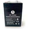ATAA Batteria per macchine e motorini 6V 12V 24V - 6 Voltios 4.6 Amperios
