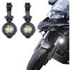 Smartbomb 2PCS Faretti LED Moto Supplementari faro di profondità + staffe 360° r 1200 gs f800 gs 700 nc 700x trk 500 x tenerè Motocicletta Motocicli waterproof IP67