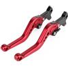 tnbru Leve Frizione Freno Per PIAGGIO Per GILERA Per NEXUS 500 Per CARNABY 125/200/250 Per Per Leve Freno Sinistro Destro Maniglie Controllo Moto Tirante Leva Freno Moto Leve Frizione(Red)