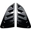 WIJHJET Alettone Spoiler Per VW Per Polo Mk6 GTI TGI TSI MPI 2017 2018 2019 2020-2023 Copertura Per Lunotto Posteriore Auto Triangolo Posteriore Parasole Spoiler Bodykit(Glossy Black)