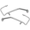 KMVPVGZHCN Paramotore Tubolare Per X-ADV 750 X-ADV750 XADV750 2025+ Protezione Barre Paramotore Autostradali Paraurti Gabbia Antiproiettile Protezione Telaio Barra di protezione per moto(Silver)