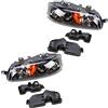 ENVA MADE FOR QUALITY BESTPRICE 2x fari principali anteriori sinistro + destro H7 / H3 senza servomotore, compatibili con FIAT PUNTO (188_), PUNTO furgone/hatchback (188_)