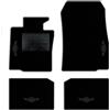 QUEMAR Tappetini Auto per MINI Countryman R60, Bordo Antracite, 4 Ricami | anche Paceman R61 / 2010-2016 / Kit Tappeti Moquette e Gomma su Misura / Set 2 Ant. + 2 Post./ Ricami e Colori Personalizzati