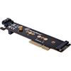 SilverStone Technology ECM28 - Scheda adattatore 1U Low Profile PCIe x4 a M.2 NVMe e M.2 SATA, SST-ECM28, conforme TAA