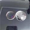 LQYXGS Accessori per telescopio Lente ottica convessa K9 Lente di messa a fuoco convessa sferica multidiametro(D55.5F120C8.5T1.7)
