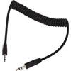 Denash Cavo a Molla per Fotocamera da 3,5 Mm a CB2 Trasmissione Stabile Cavo di Collegamento Otturatore Fotocamera Durevole Massimo 100 Cm Resistente all'usura per Collegamento Lampada