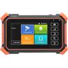 Fafeicy Tester per Telecamere IP di Sicurezza, Tester CCTV Touchscreen IPS 4 Pollici con Supporto H.265 8K, per Installazione e Manutenzione CCTV (Spina UE 100 a 240 V)