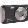 YUEHISY Videocamera per Videocamera 64MP 18X Digital Zoom con Messa a Fuoco Automatica, Registrazione per Fotocamera Digitale a LED a LED DIGLIORE da 2,4 .