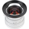 Tbest 12 Mm F2.0 Lence Apertura Grande per le Telecamere M4 / 3 GF8 GH6, Catturando Immagini Straordinarie per Paesaggi e Ritratti (SILVER)