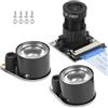 Mxtech Modulo fotocamera, 1080p, scheda modulo fotocamera, per Raspberry Pi 4B / 3B + / 3B / 2B
