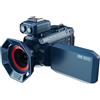 Whychstore Videocamera 4K UHD WiFi con sensore CMOS da 53 MP e zoom ottico 50x, schermo LCD da 3,0 pollici, batteria integrata da 2500 mAh, colore bianco
