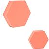 通用 Gisela Foam fotografia Puntelli - Prodotto Foto Schiuma Blocchi Geometrici Set (prisma exagonale 2Pcs)